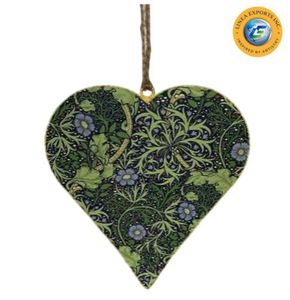 Christmas Hanging Decoration Wedding Decor Valentines Day Gift Royal Design Heart Shape Best <b>Ornaments</b> - Product Image 5