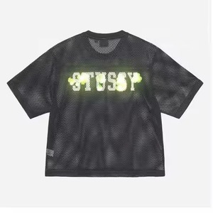 Camiseta de hombre personalizada vintage con lavado ácido, de algodón 100% transpirable, de alto gramaje, oversize, con hombros caídos, estilo streetwear, rosa intenso liso - Product Image 3