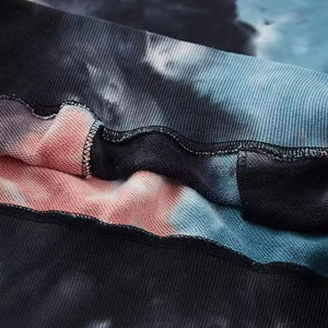 Unisex Vintage Wash Ouality Fleece Hoodies Custom Pullover Relaxed Tie Dye Manufacturer Clothing Factory OEM ODM Supply - Product Image 4
