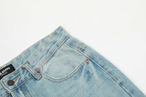 Jean Flare Femme Taille Haute Lavé de Qualité Supérieure, Pantalon en Denim Confortable et Élégant pour Femme, Style Streetwear - Product Image 2