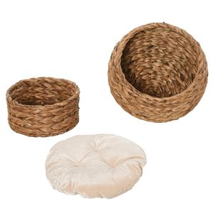 Cuccia per Gatti XL 50x42x60 cm, Cesto Imbottito per Gatti, Cuccia Rimovibile e Lavabile per Animali di Piccola Taglia - Product Image 4
