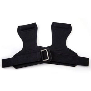 Poignées de gymnastique haute performance avec sangle de poignet longue et réglable pour Crossfit, tractions, muscle-ups, anneaux, barres de force - Product Image 1