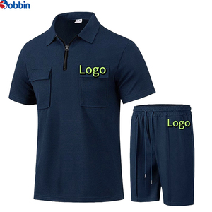 Conjunto de Shorts Polo Transpirables con Estampado, Colección Verano, Unisex, Personalizable, Tallas Grandes para Hombre - Product Image 2