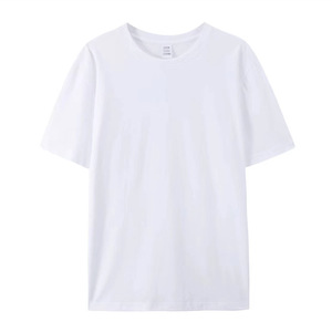 Camisetas de Cuello Redondo 100% Algodón al por Mayor de Fábrica, Estilos Unisex Disponibles, Personalizables, Lisas, Transpirables y de Secado Rápido - Product Image 1