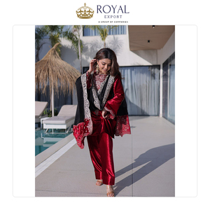 Suministro al por Mayor de Ropa Pakistaní, la Mejor Colección de Diseñador de Terciopelo con Bordado, Colección de Trajes de Fiesta en Venta - Product Image 2