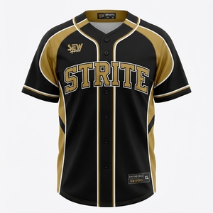 Premium Team Baseball Jersey Custom Digital Print Plus Size Baseball Jersey sublimated logos durable performance Baseball Jersey - Product Image 1