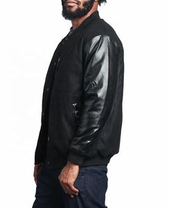 Chaqueta universitaria de lana personalizable para hombre, chaqueta de béisbol de invierno con bordado universitario escolar Vintage para hombre - Product Image 5