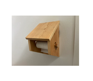 Porte-papier toilette en bois pour la maison, support pour serviettes et papier toilette, articles ménagers - Product Image 1