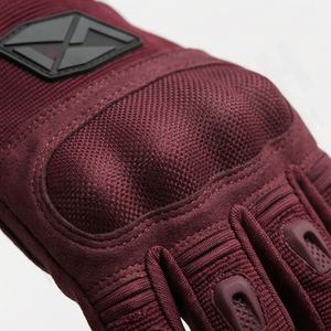 Customized Durable Outdoor Motorbike Gear Windproof PU Waterproof <b>Full</b> Finger Anti <b>Slip</b> Palm Adjustable Strap Breathable Design - Product Image 4