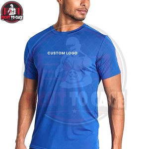 T-shirts à manches courtes pour hommes, entièrement personnalisés, nouvelle collection, col rond, tenue de sport décontractée, vêtements de fitness, différentes couleurs. - Product Image 5