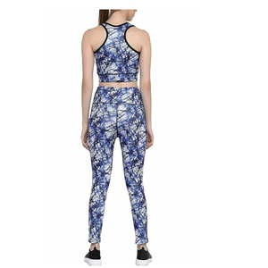 Servicio OEM, Conjuntos de Yoga Deportivos con Logotipo Personalizado al por Mayor, Ropa Deportiva Sólida, Transpirable, de Secado Rápido, Conjunto de Leggings y Sujetador Deportivo para Mujer - Product Image 2