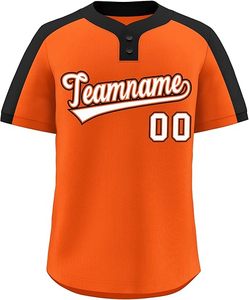 T-shirt de sport personnalisé style marine et blanc, polyester/coton, séchage rapide, unisexe, maillot de baseball cousu - Product Image 1