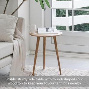 Table basse de salon de style premium avec plateau massif et pieds rectangulaires en bois de manguier robustes - Product Image 5