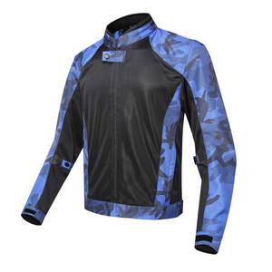 Veste de moto en Cordura avec design camouflage et logo personnalisé pour homme et femme, couleur personnalisable, veste de tourisme résistante à l'eau - Product Image 3