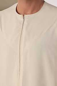 Vêtements islamiques à séchage rapide et tendance, Jubbah Thobe pour hommes, nouveau design 2025, Jubba respirante à vendre - Product Image 3