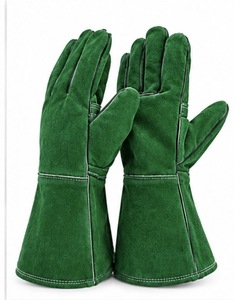 Guantes de Soldadura MUBASHAR PRO GRIP INTERNATIONAL TIG MIG, Forro de Piel de Vaca, Protección Contra Salpicaduras de Metal Fundido - Product Image 1
