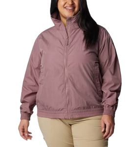 Chaqueta Cortavientos para Mujer, Transpirable, Personalizable, Tallas Grandes, con Cremallera Completa, para Running y Deportes - Product Image 1
