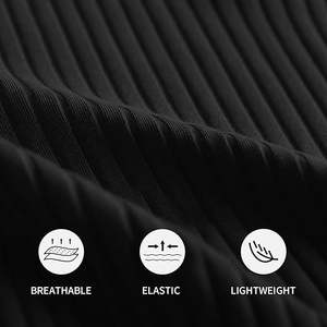 Camisetas sin mangas casuales de algodón elástico acanalado para hombre, talla grande, ajuste muscular, tejido de punto para verano - Product Image 6