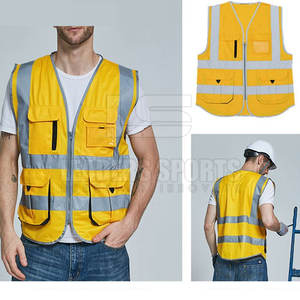 Chaleco de Seguridad Transpirable de Alta Calidad LEADER SPORTS LS-SV-04 para Hombre, Ropa de Trabajo 2026, Reflectante, Opciones Personalizables - Product Image 6