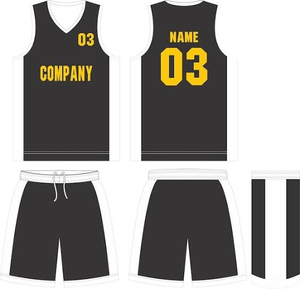 Ensemble de maillots de basket-ball réversibles pour équipes jeunes, conçus avec impression par sublimation, matériau léger, uniforme OEM, grandes tailles - Product Image 2