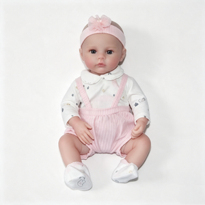 Poupée Reborn réaliste personnalisée aux yeux ouverts, adorable poupée Reborn pour enfant, poupée bébé réaliste pour filles - Product Image 4