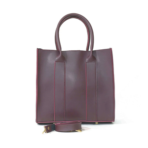 Sac fourre-tout en cuir véritable de haute qualité pour femmes, fermeture à glissière, imperméable, broderie personnalisable, couleurs et tailles variées, mode Velano - Product Image 1