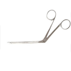 Ciseaux micro-auriculaires Bellucci en acier inoxydable, manche de 8 cm, lame de 0,8x4 mm, droite, angulaire gauche/droite, chirurgicaux de précision, par Grip Surgical - Product Image 3