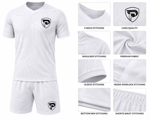 Maillot de football international Dumela pour homme – Maillot de sport d'été à manches courtes, uni, écologique, séchage rapide, respirant et confortable - Product Image 6
