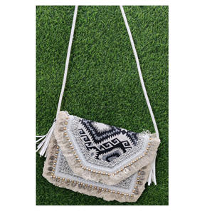 Femmes luxe motif léopard velours paille pochette sac de soirée Jute matériel fronde sac à main en gros pour les mariages résine événements - Product Image 2