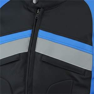 Blouson de moto unisexe léger en cuir et Cordura, motif imprimé, grande taille, respirant, séchage rapide pour la moto et les courses automobiles - Product Image 6
