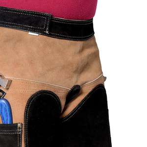 Guantes de Herrador de Cuero de Venta Caliente con Cierre de Cinturón, Novedad, Cómodos, Ligeros, Hechos a Mano - Product Image 3