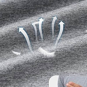 เสื้อฮู้ดออกกำลังกายสำหรับผู้ชาย ผ้าแห้งเร็ว เหมาะสำหรับยกน้ำหนัก วิ่ง เทรนนิ่ง และฟิตเนสประจำวัน - Product Image 6