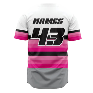 Camiseta de Béisbol Personalizada para Hombre, Negra, con Botones, Transpirable, Uniforme Deportivo para Equipos, Ropa Deportiva para Entrenamiento - Product Image 3