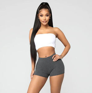 Shorts de Yoga para Mujer, Talla Grande, Cintura Alta, Transpirables, con Logotipo Personalizado, para Playa, Verano, Secado Rápido, con Lavado de Color - Product Image 4
