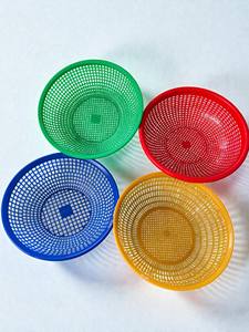 Hot Sell Wholesale Round Shape Plastic Kitchen Washing Baket Rice <b>Strainer</b> <b>Mesh</b> Vegetables Storage Basket - Product Image 5