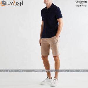 Pantalones cortos de lana de felpa francesa para hombre de talla grande de alta calidad, algodón transpirable, tejido informal, poliéster, logotipo personalizado, cordón - Product Image 4