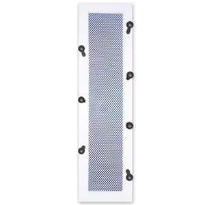 Mensola a muro con struttura bianca per cucina o bagno - Product Image 1