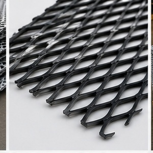 Aluminum Protection Mesh Aluminum Guard Mesh Aluminum Industrial Fence Mesh Aluminum Perimeter Fence Panel Aluminum Expanded - Product Image 2