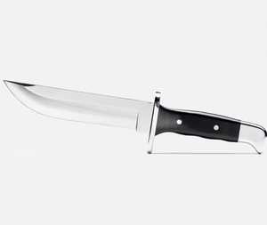 Cuchillo de Caza de Acero al Carbono Hecho a Mano de Calidad Premium, Mango de Madera, Refuerzo de Acero, Hoja Fija de Punta Caída LEGACY BLADES OEM - Product Image 4