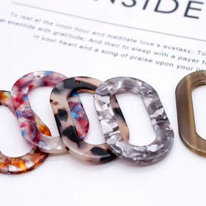 Chaîne murale décorative en résine, artisanat DIY, couleur et forme personnalisées, pièces détachées - Product Image 1