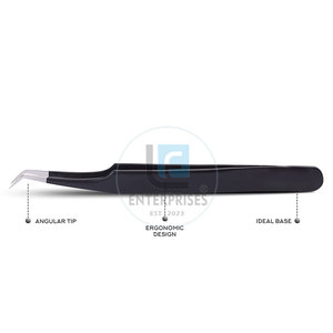 แหนบต่อขนตาสแตนเลสขายดีที่สุด - ทนทาน คุณภาพสูง ความยาว 10 มม. - Product Image 6