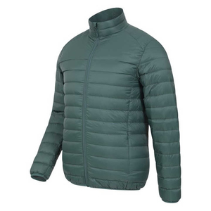 Winter Puffer Jacket <b>Men</b> Outdoor Warm Quilting Jacket Zipper Closure Custom Logo Long Regular Puffer <b>Men's</b> Jackets - Product Image 3