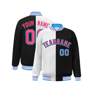 Chaquetas Varsity Unisex de Lana Gruesa para Otoño e Invierno con Cierre de Cremallera Resistente, Diseño Personalizado, Logotipo Frontal, Transpirables y de Secado Rápido - Product Image 3