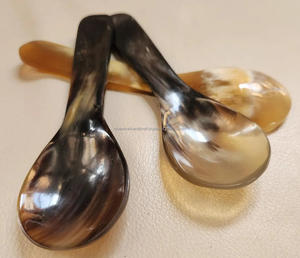 100% ช้อนเขาควายพร้อมช้อนสีธรรมชาติ - Product Image 4