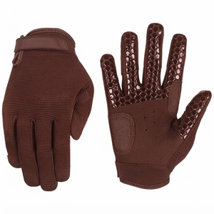 Gant de baseball/softball en cuir pour jeunes, gant d'entraînement pour outfield, antidérapant avec impression silicone, équipement sportif d'extérieur, vente en gros OEM - Product Image 2