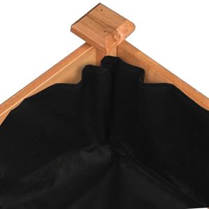 Jardinera Elevada de Madera de Abeto Marrón Sólido con Tela No Tejida para Arreglos Estacionales en Exteriores - Product Image 6