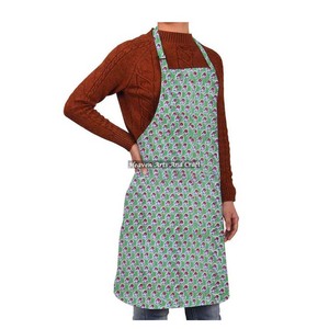 Indian Cotton Hand Block Printed Kitchen <b>Aprons</b> For <b>Chefs</b> Home Restaurants Hotels - Product Image 6