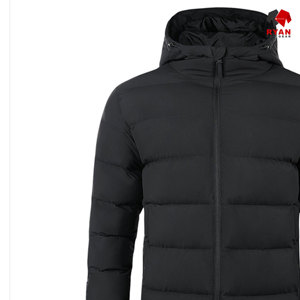 เสื้อแจ็คเก็ตพัฟเฟอร์ผู้ชายแบบสั่งทำพิเศษสำหรับฤดูหนาว คอตั้ง ปิดด้วยซิป โลโก้สั่งทำด้านหน้า ผ้าระบายอากาศ ดีไซน์ ODM - Product Image 5