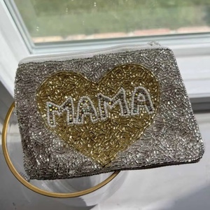 New Beaded <b>Embroidery</b> new -shaped Pouches SUMMER Coin Bags Zipper Women Girls Export Quality Purse Handcrafted Desig - Product Image 2