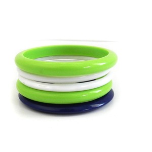 Brazalete de Resina ALTAMASH CRAFT AC-403, Ecológico, Pintado a Mano, Transparente, Hecho a Mano, Pulido Suave, Ligero, Estilo Clásico y Simple - Product Image 3